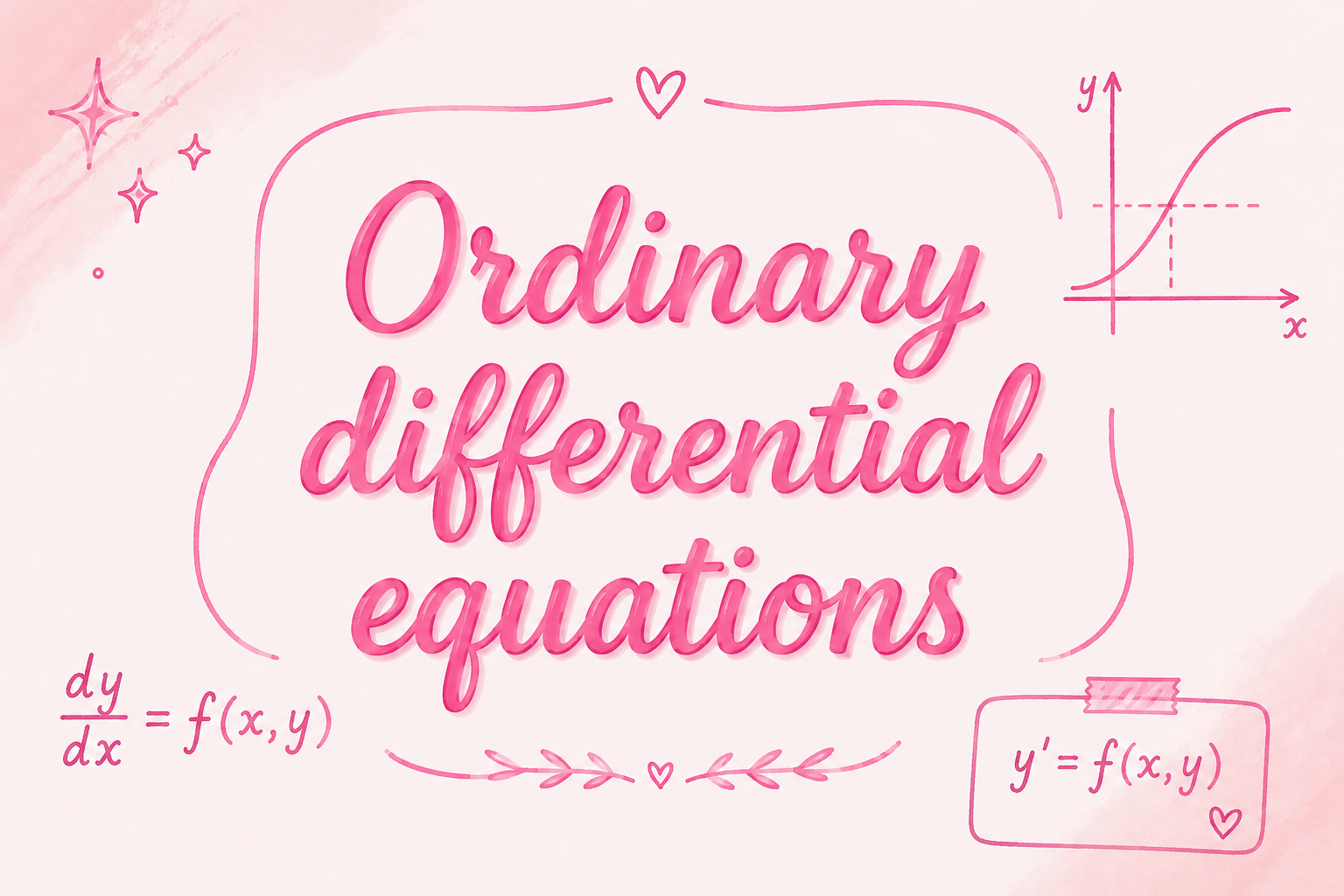 Ordinary differantial equations M03